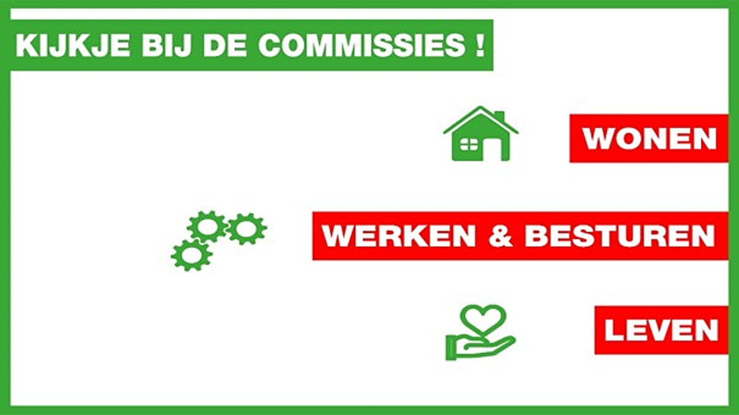 Kijkje bij de commissies