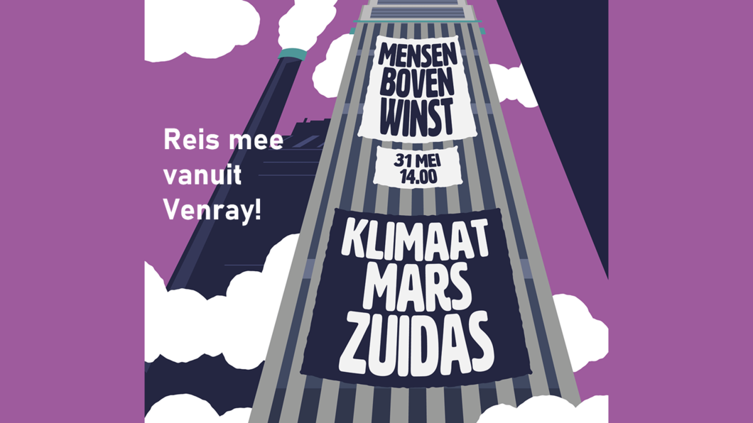 Klimaatmars aankondiging 31 mei