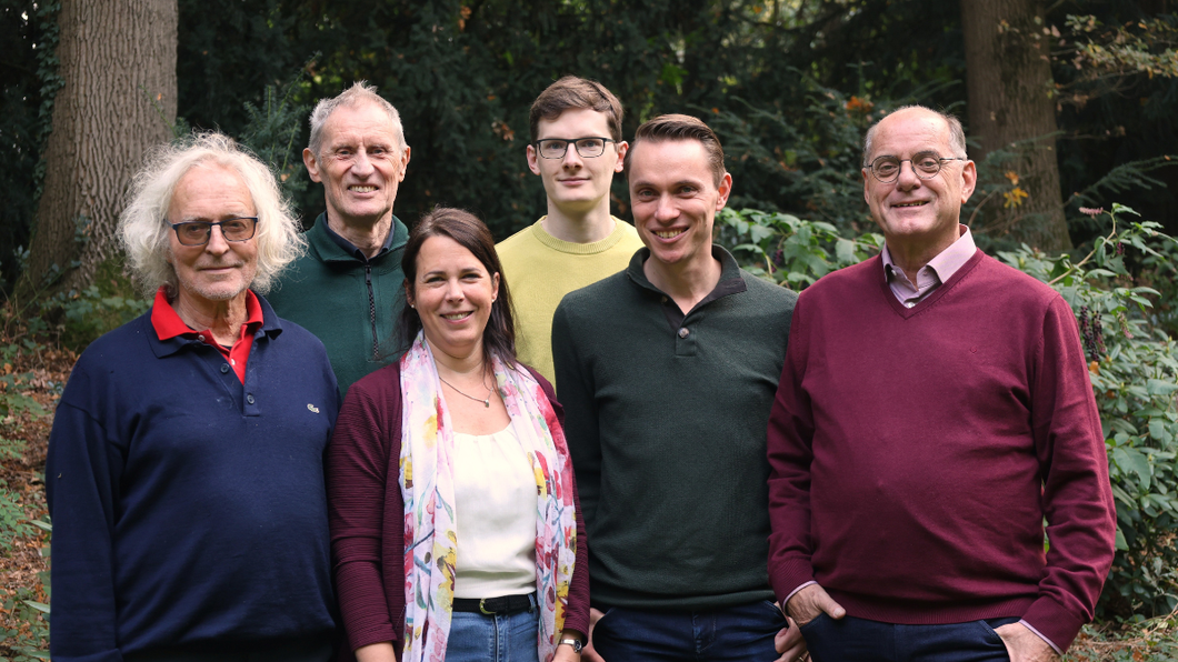 Cees de Vocht, Toon Kerkhoff, Karin Hoedemarkers, Niels Verbeek, Sjef Tielen en Henk Bisschops