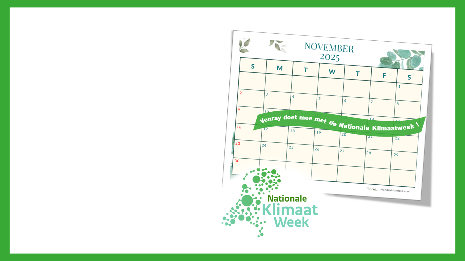 Vragen Nationale Klimaatweek