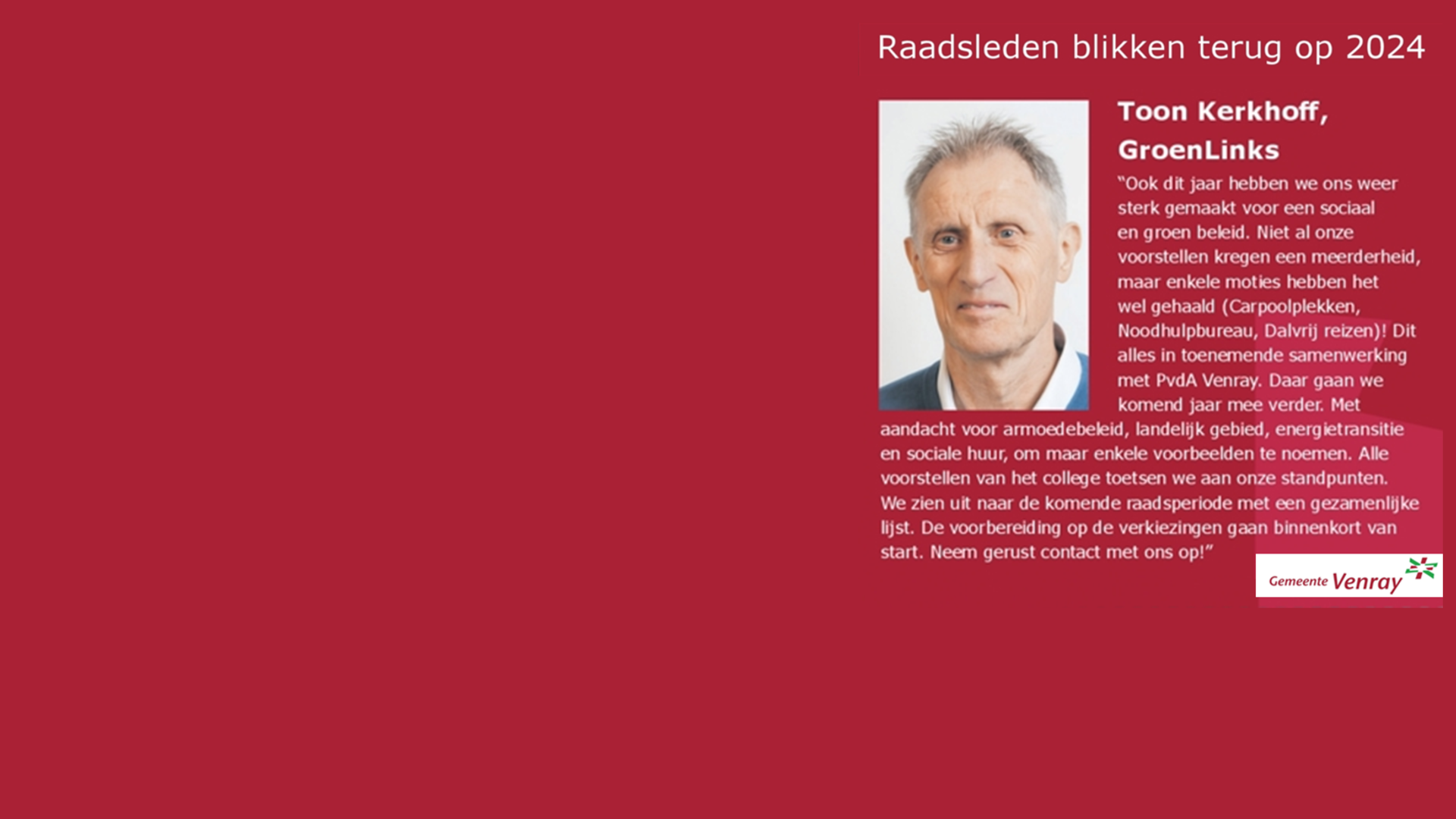 terugblik 2024 peel en maas