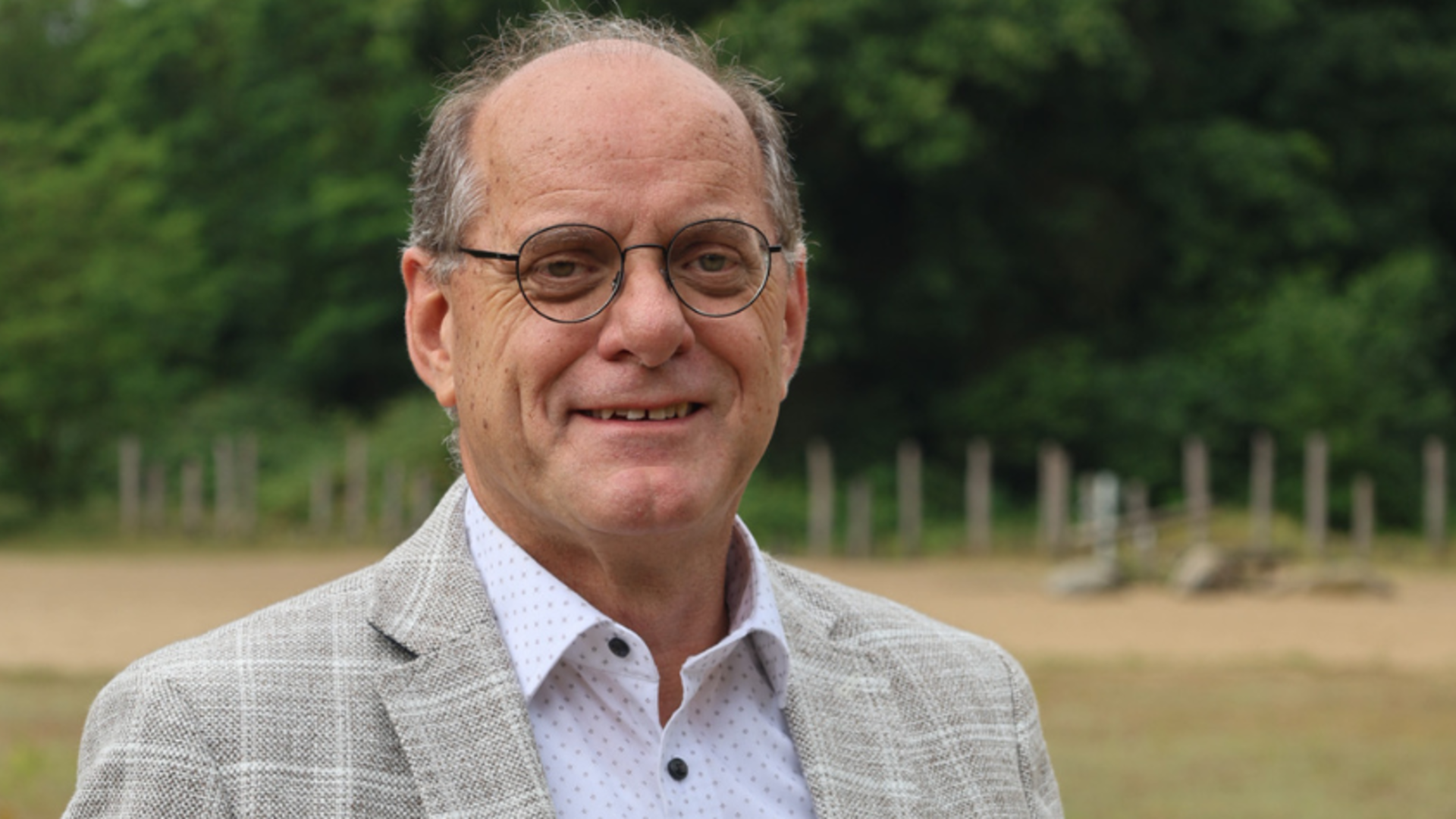 Henk Bisschops in het Odapark
